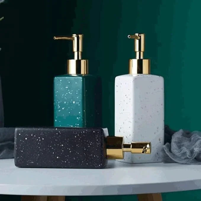 Aura Premium Ceramic Soap Dispenser