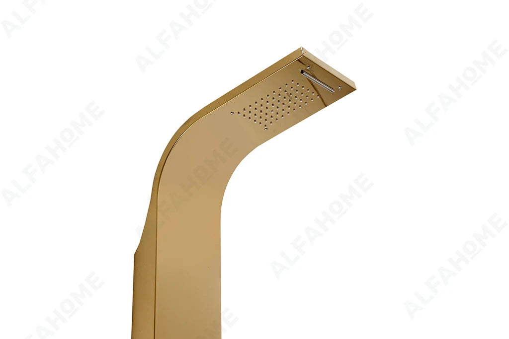 5 Function Shower Panel (Gold) by Alfahome