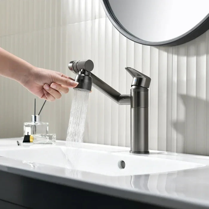 Single-Hole Rotatable Multi-Derectional Faucet by AlfaHome