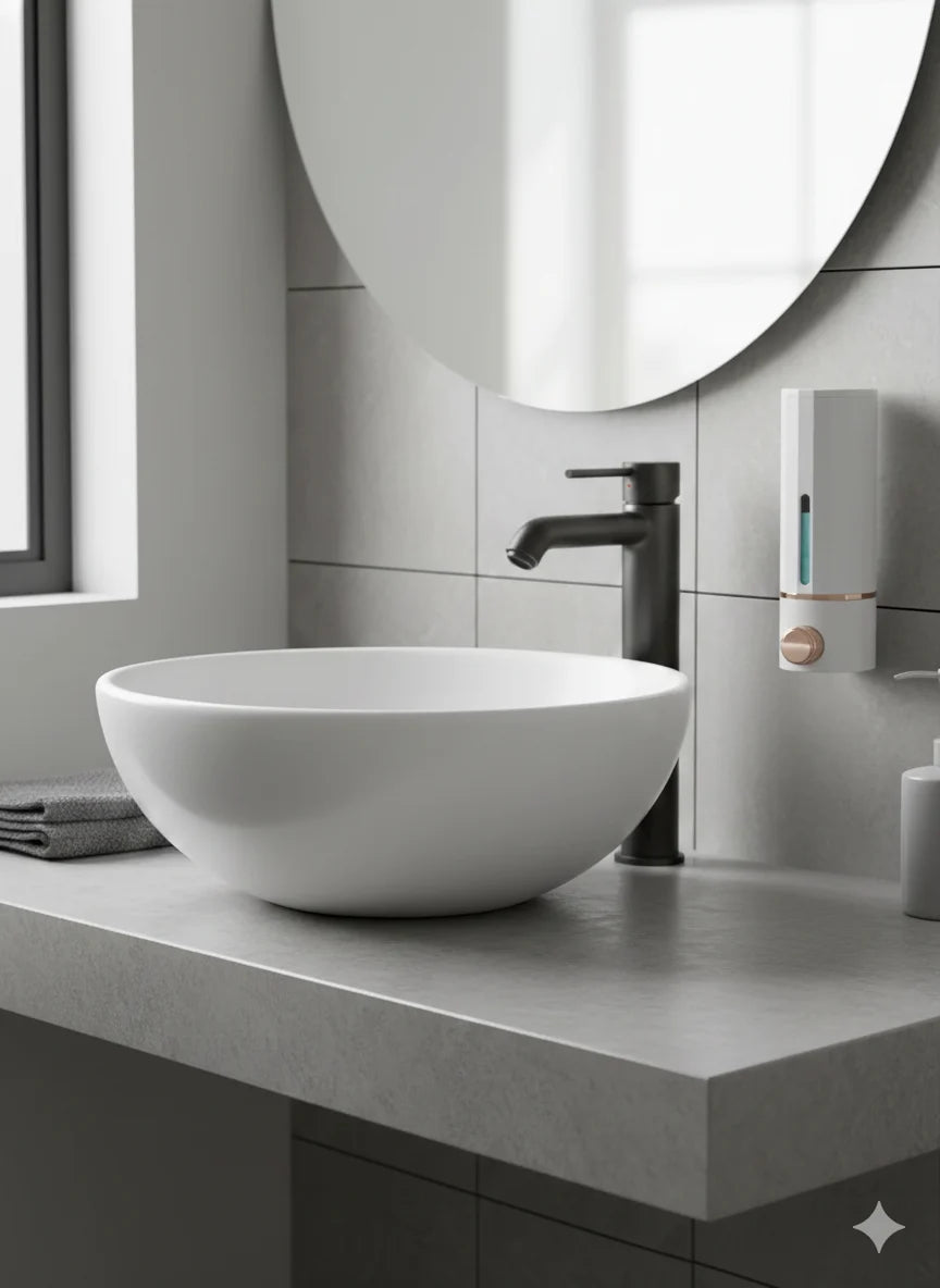 Premium Hexagonal Soap Dispenser for Kitchen and Bathroom 400Ml Pack