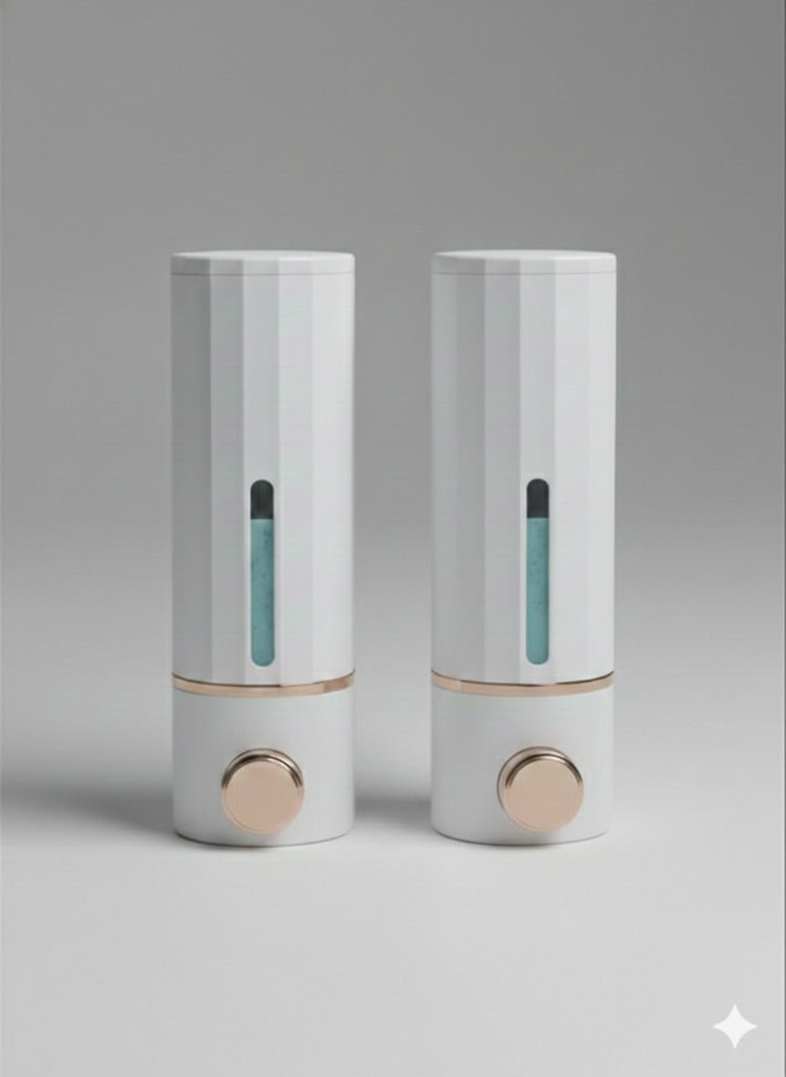 Premium Hexagonal Soap Dispenser for Kitchen and Bathroom 400Ml Pack