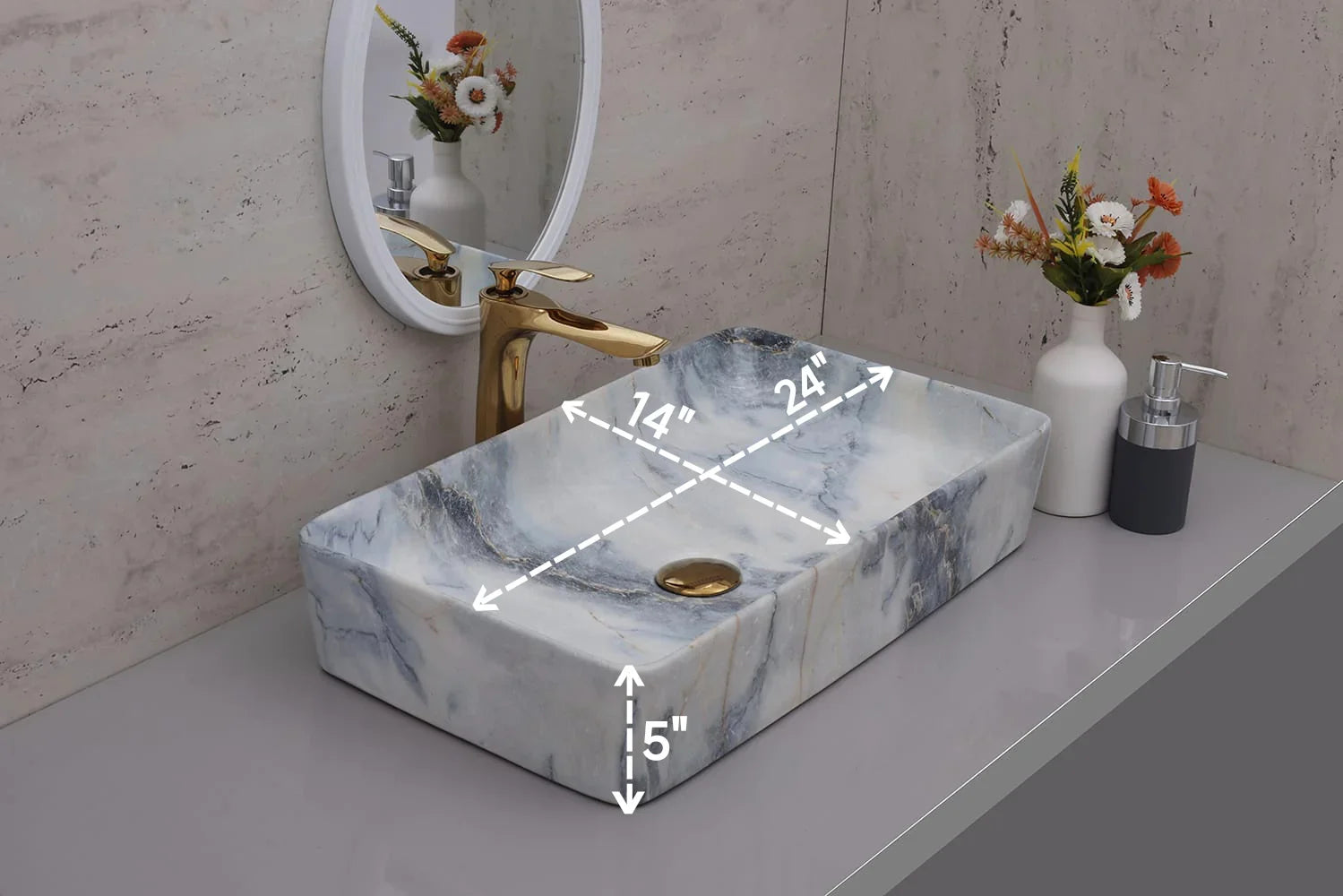 Nebula 1706 Table Top Wash Basin by Alfahome