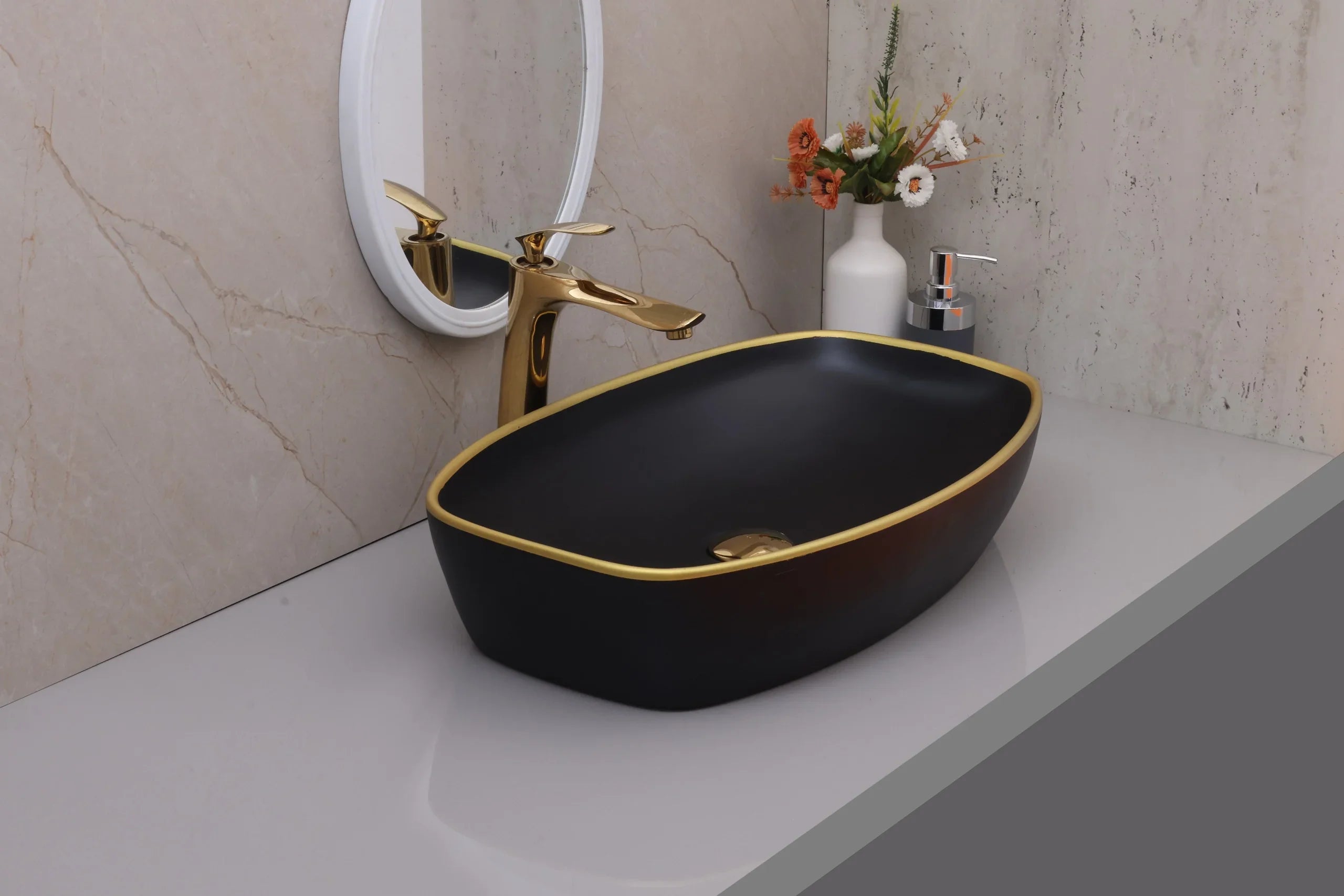 Ancient (2203) Table-top Wash Basin by Alfahome