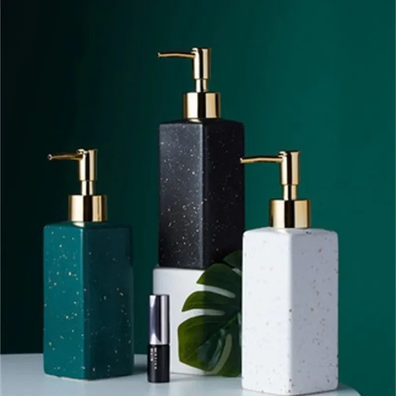 Aura Premium Ceramic Soap Dispenser