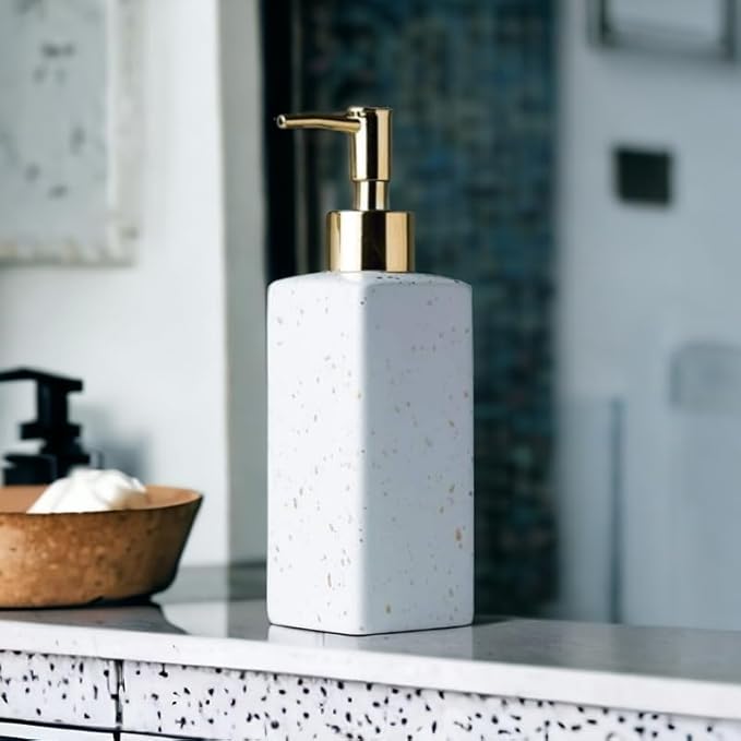 Aura Premium Ceramic Soap Dispenser