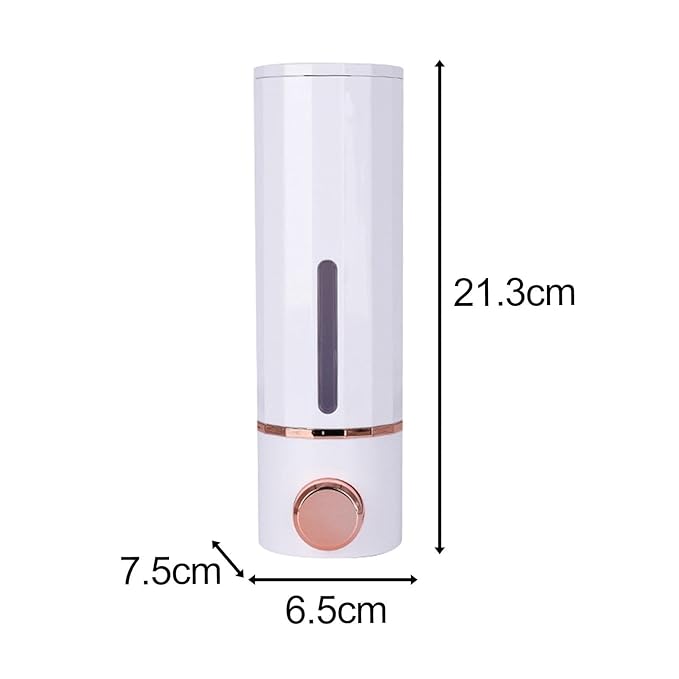 Premium Hexagonal Soap Dispenser for Kitchen and Bathroom 400Ml Pack