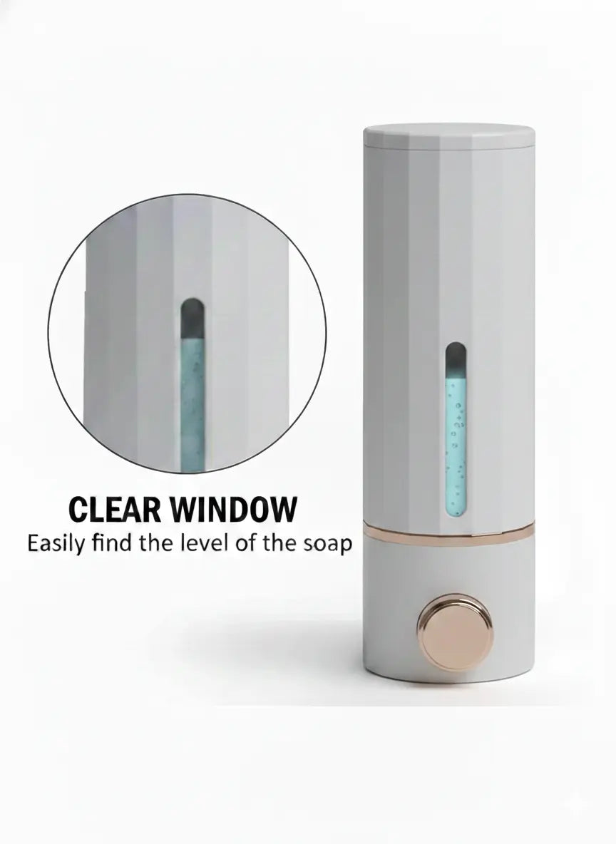 Premium Hexagonal Soap Dispenser for Kitchen and Bathroom 400Ml Pack