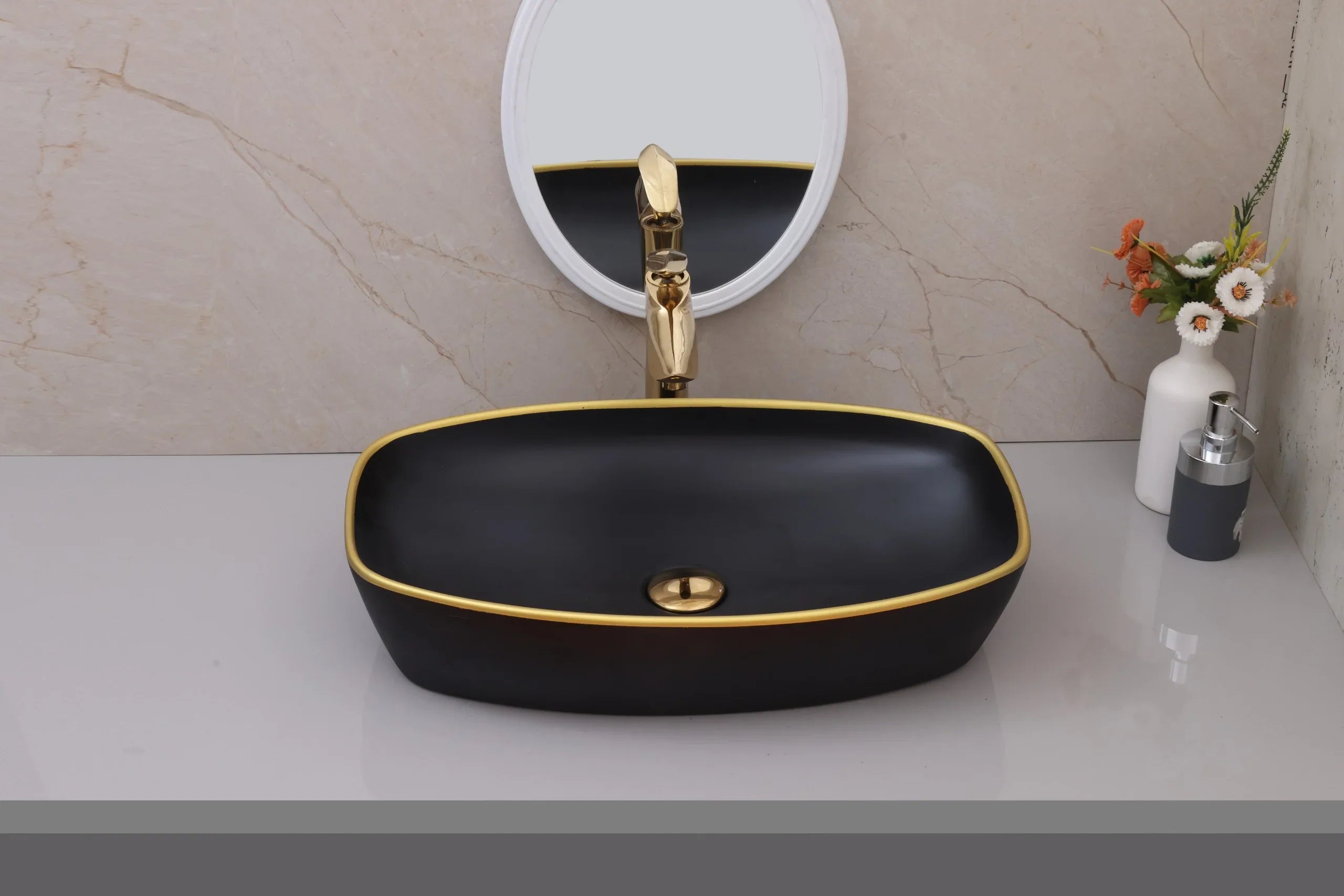 Ancient (2203) Table-top Wash Basin by Alfahome